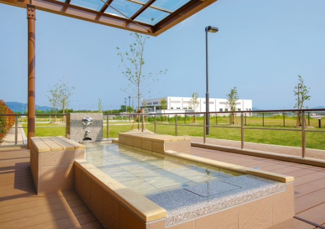 自然に囲まれた環境