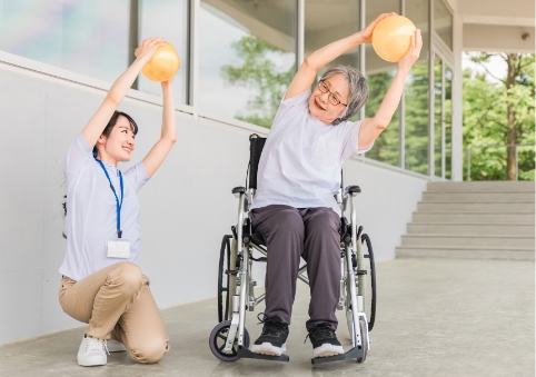 充実のリハビリ
